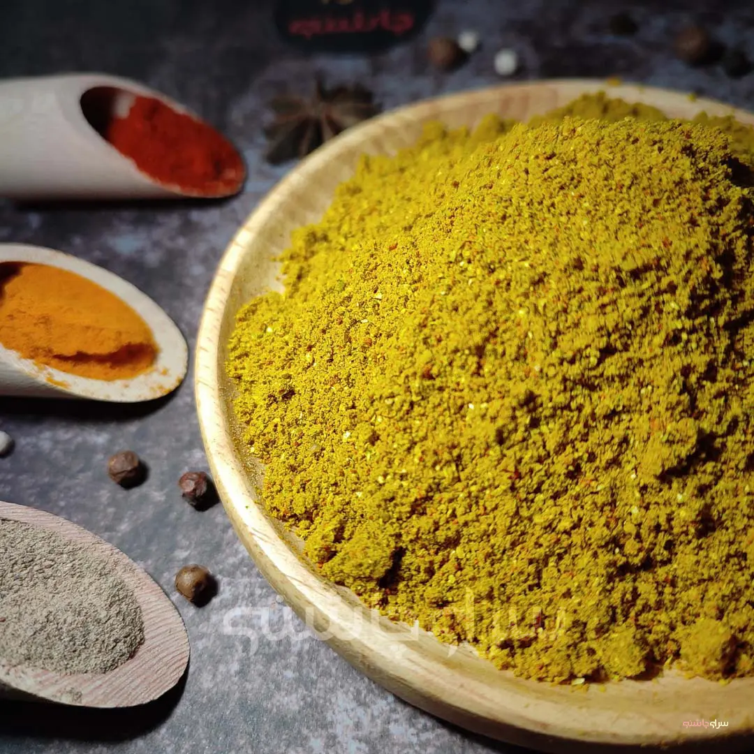 ادویه کاری۱۸ قلم سبز رنگ
