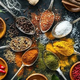 ادویه کاری۲۴ قلم اعلاء زرد رنگ
