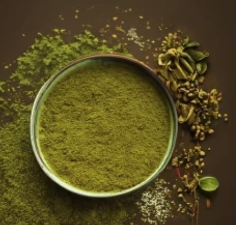 ادویه کاری۹قلم سبز رنگ